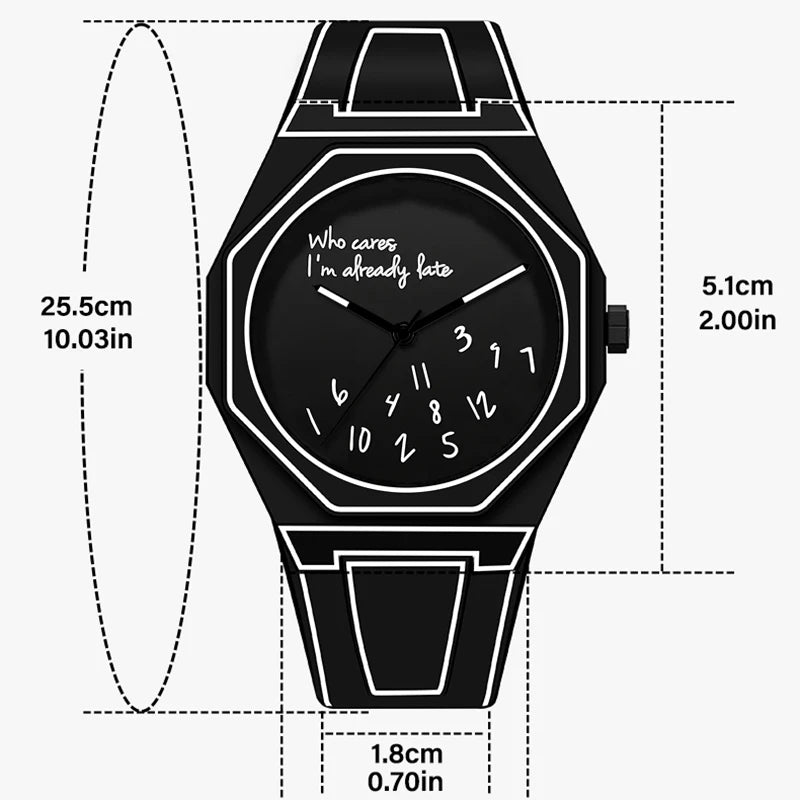 Who Cares™  | Polycarbonate Watch